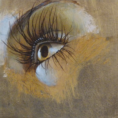 Acupuncture oculaire — illustration des cils et de la sphère visuelle