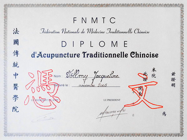 Diplôme FNMTC