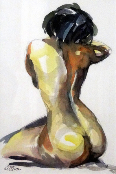 Aquarelle de Bernard Völlmy